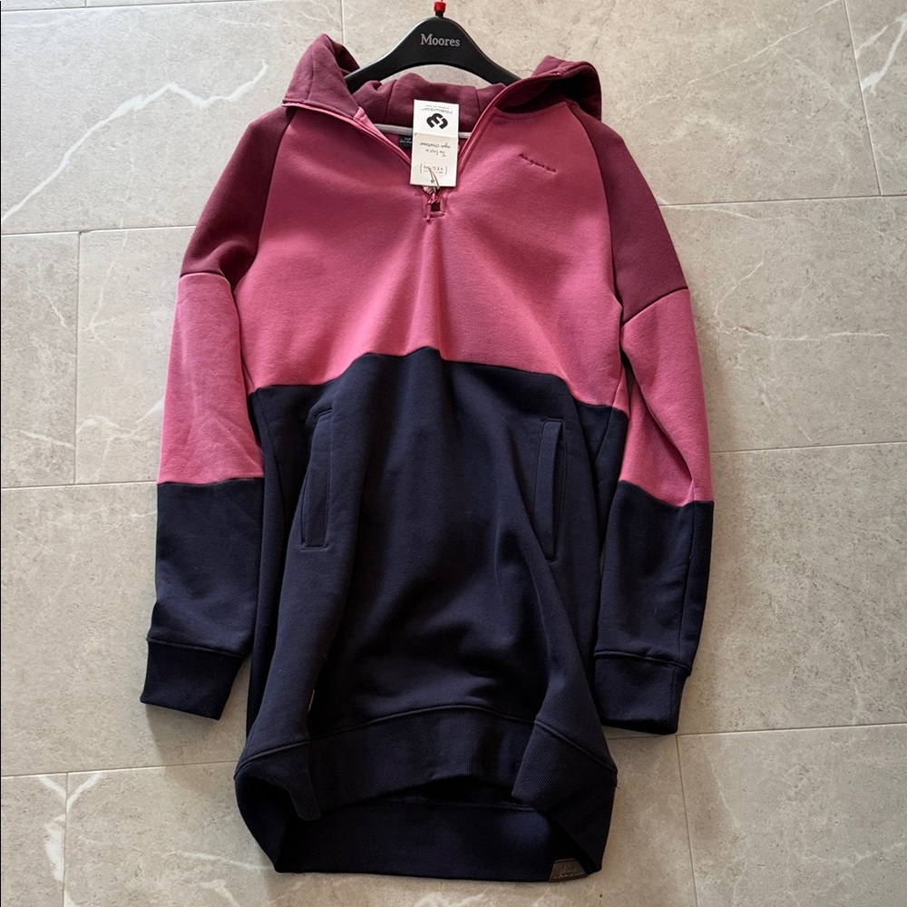 Colorblock Long Sleeve Dress